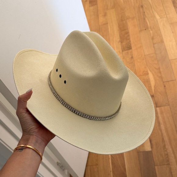Western Express Cream Cowboy Hat - Picture 1 of 2